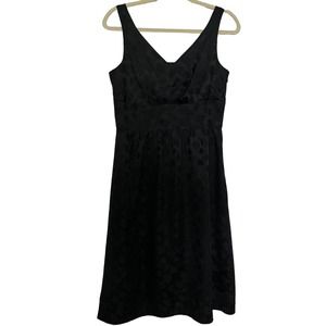 White House Black Market WHBM Little Black Dress Fit & Flare Sleeveless - Size 8